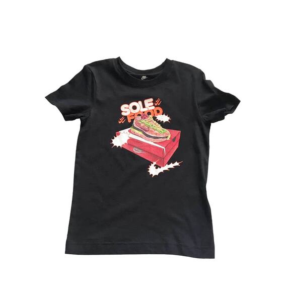 Nike Tee‎ Graphic Black Little Boys  6. NWT - Picture 1 of 4